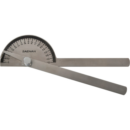 Goniometer 20 cm 180° x 2 nehrdzavejúca oceľ